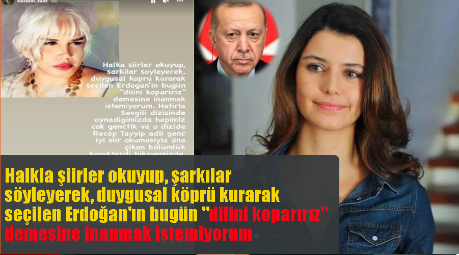 Sezen Aksu'yla ilgili Beren Saat'ten ilk paylaşım geldi: Halka şiir, şarkı okuyan Erdoğan!: Sezen Aksu'yla ilgili Beren Saat'ten ilk paylaşım geldi: Erdoğan için öyle bir paylaşım yaptı ki herkes şaştı kaldı.