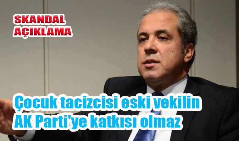 Ak Partili Şamil Tayyar: Çocuk tacizcisi eski vekilin AK Parti'ye katkısı olmaz