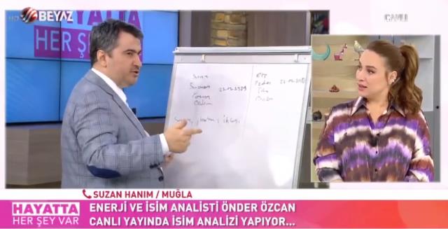 Enerji ve İsim Analisti Önder Özcan: Eşinizin takıntısı var baklava yedirin üzerine ihlas suresi okuyun!