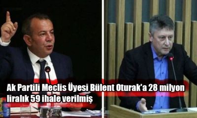 Ak Partili Meclis Üyesi Bülent Oturak'a 28 milyon liralık 59 ihale verilmiş