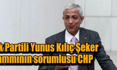 Ak Partili Yunus Kılıç Şeker zammının sorumlusu CHP