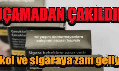 Alkol ve Sigara 'ya bir zam daha geliyor!