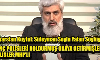 Alparslan Kuytul: Süleyman Soylu Yalan Söylüyor!