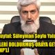 Alparslan Kuytul: Süleyman Soylu Yalan Söylüyor!