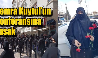 Alparslan Kuytul’un eşi Semra Kuytul'a engelleme! Ankara Konferansına Yasak!