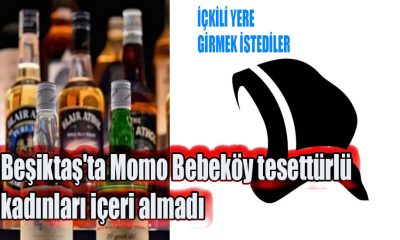 Beşiktaş'ta Momo Bebeköy tesettürlü kadınları içeri almadı