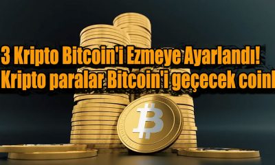 Bu 3 Kripto Bitcoin'i Ezmeye Ayarlandı! Bu Kripto paralar Bitcoin'i geçecek coinler!