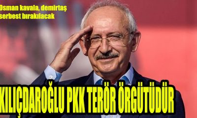 Kılıçdaroğlu tek tek sayıp ekledi: Hepsini serbest bırakacağız! Demirtaş'ı da, Kavala'yı da, askeri öğrencileri de, düşünce mahkumlarını da