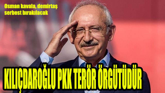 Kılıçdaroğlu tek tek sayıp ekledi: Hepsini serbest bırakacağız! Demirtaş'ı da, Kavala'yı da, askeri öğrencileri de, düşünce mahkumlarını da