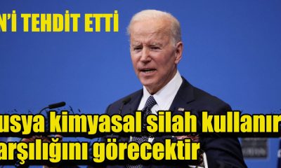 Dünya Lideri Joe Biden: Rusya kimyasal silah kullanırsa karşılığını görecektir