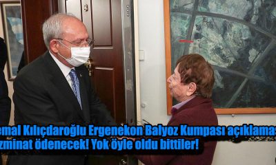 Kemal Kılıçdaroğlu Ergenekon Balyoz Kumpası açıklaması! tazminat ödenecek! Yok öyle oldu bittiler!