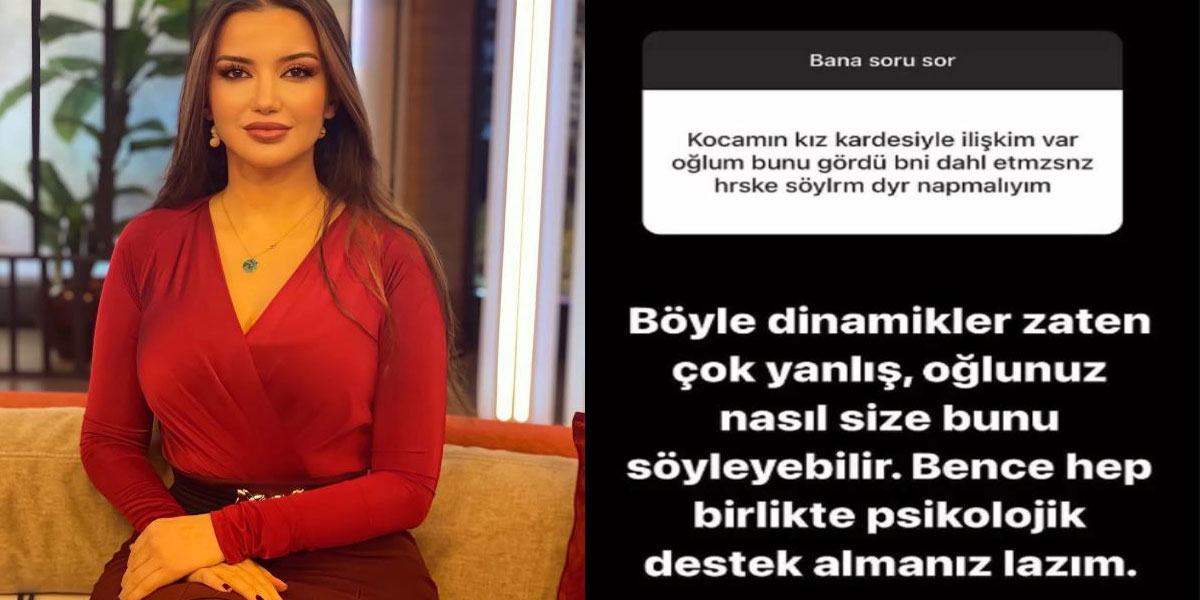 Psikolog Esra Ezmeci Kocamın kız kardeşiyle ilişkim var sorusu akıllara durgunluk verdi!