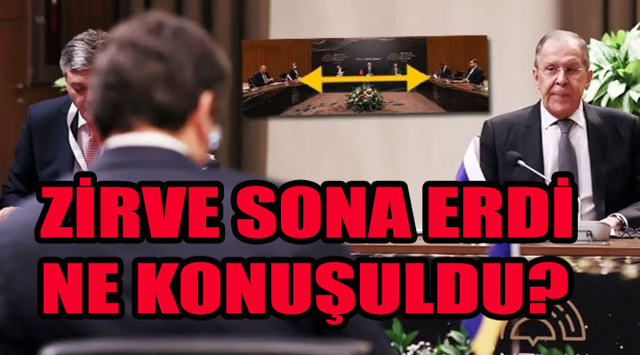 Rus ve Ukrayna dışişleri bakanlarının Antalya'da bir araya geldiği zirve sonu ne konuşuldu?