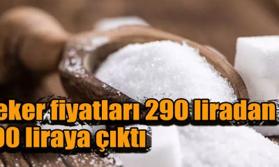 Şeker fiyatları 290 liradan 700 liraya çıktı