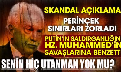 Ak Partinin destekçisi Doğu Perinçek Putin'in saldırganlığını Hz. Muhammed'in savaşlarına benzetti