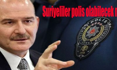 Suriyeliler polis olabilecek mi?