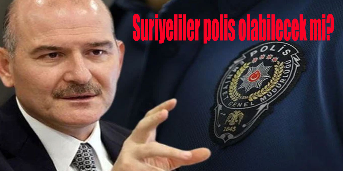 Suriyeliler polis olabilecek mi?