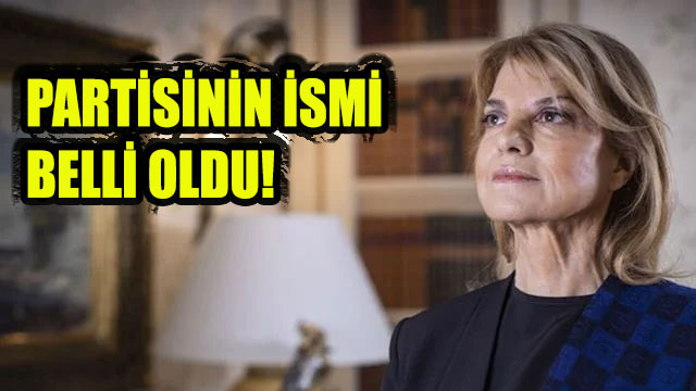 Tansu Çiller'in yeni partisinin ismi belli oldu Büyük Türkiye Partisi!