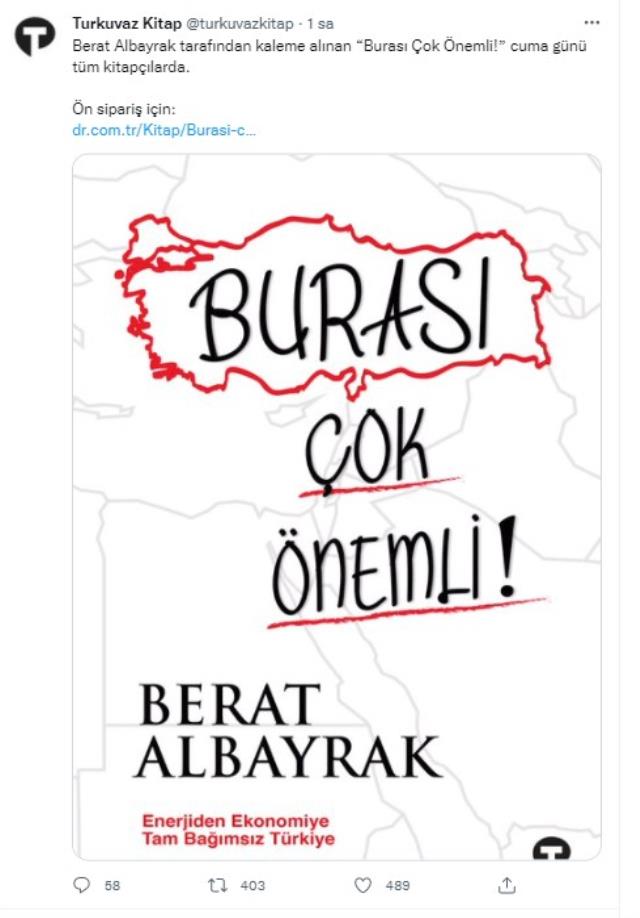 Burası çok önemli kitap