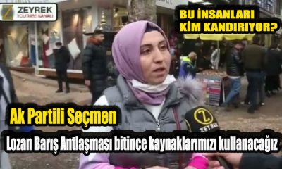 Lozan Barış Antlaşması bitince kaynaklarımızı kullanacağız