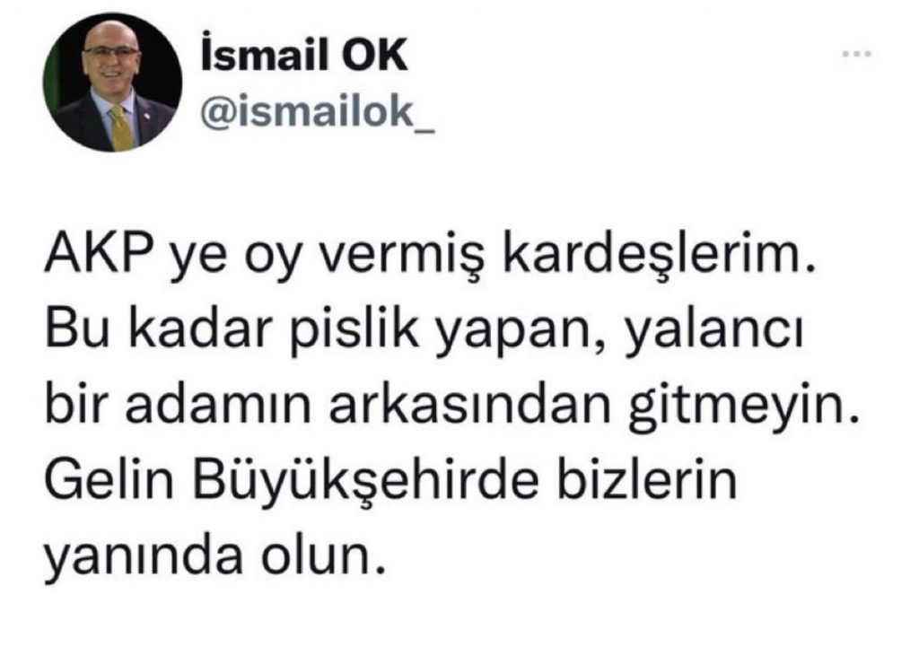 ismail ok ak parti