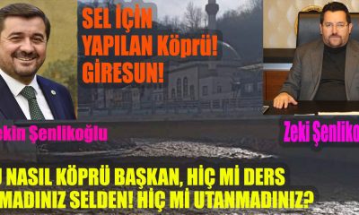 Ak Parti Giresun Belediye başkanı Aytekin Şenlikoğlu , Dereli Belediye başkanı Zeki Şenlikoğlu