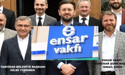 Üsküdar Belediyesi'nden Ensar Başkanı’na ihale