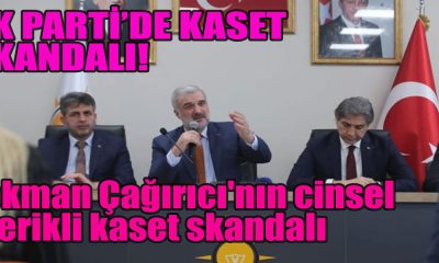 Ak Partili Bağcılar Belediye Başkanı Lokman Çağırıcı'nın cinsel içerikli kaset skandalı!