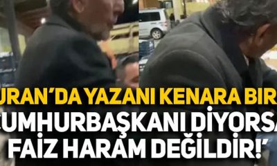 Kuran'da yazanı bırak, Cumhurbaşkanı Erdoğan diyorsa FAİZ helaldir!