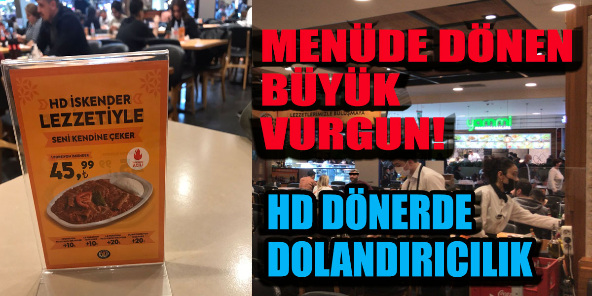 Beylikdüzü Marmara park HD döner dolandırıcılık!