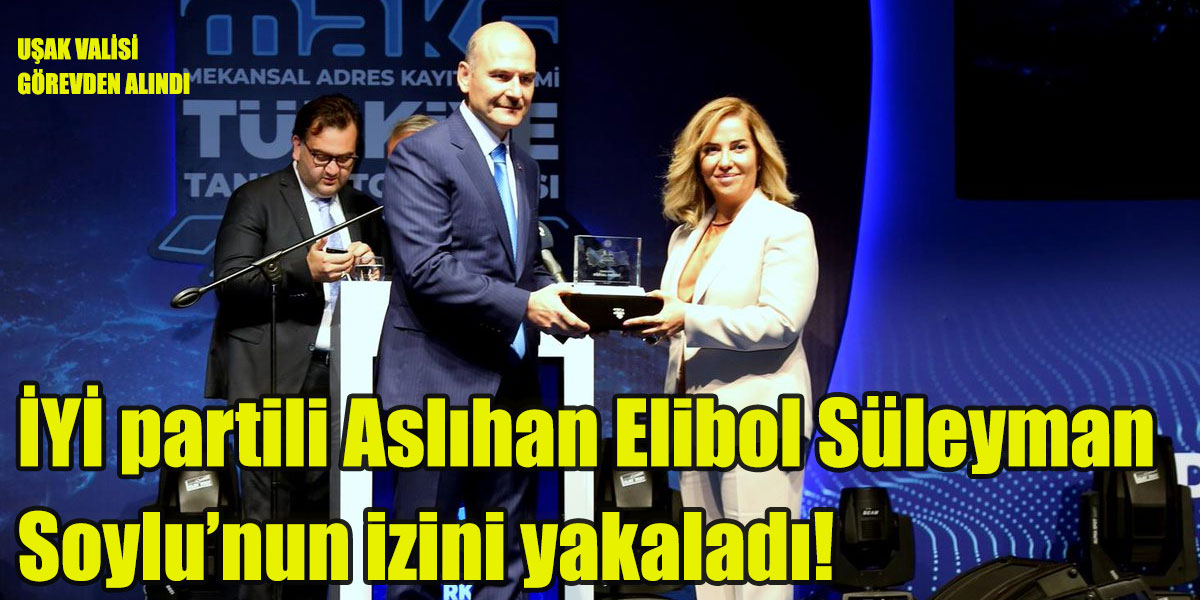 İYİ partili Aslıhan Elibol Süleyman Soylu’nun izini yakaladı