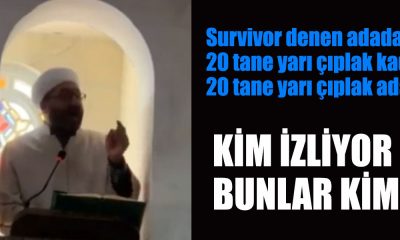 İmam sinirlendi Survivor denen adada 20 tane yarı çıplak kadın, 20 tane yarı çıplak adam!