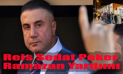 Gelenek Bozulmadı Reis Sedat Peker Ramazan Yardımına devam ediyor, Binlerce aileye yardım kolisi gidecek