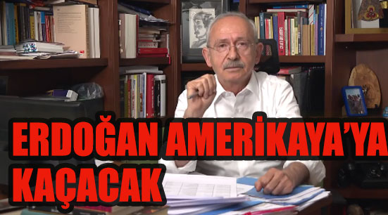 ERDOĞAN AMERİKAYA KAÇACAK