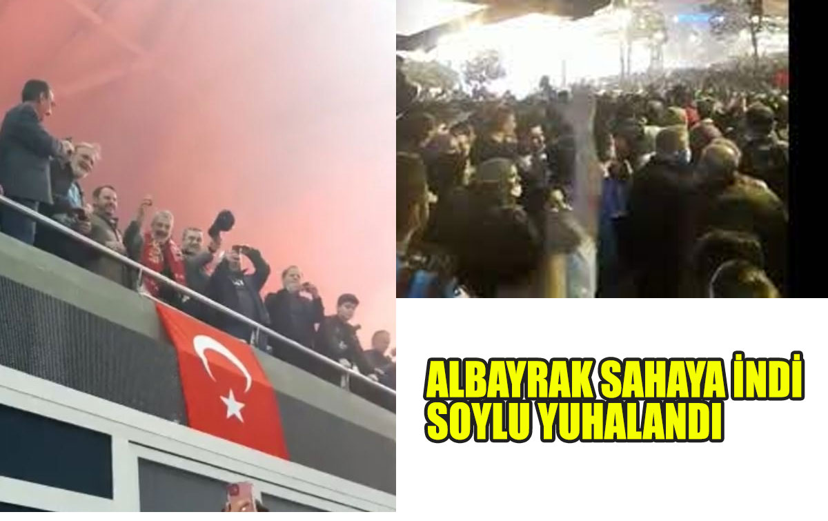 Gözden Kaçmasın Berat Albayrak Sahaya indi, Süleyman Soylu Yuhalandı!