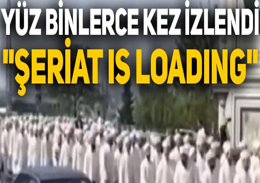 Hafız olanlar için yapılan icazet töreni Radikal İslamcılar duruma Şeriat is Loading diyerek paylaştı