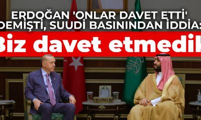 Suudi Televizyonu Erdoğan'ı biz davet etmedik dedi!