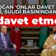 Suudi Televizyonu Erdoğan'ı biz davet etmedik dedi!