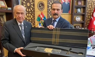 Giresunlu Kürşat Yılmaz MHP Lideri Devlet Bahçeli'yle görüştü, bağlılığını bildirdi!