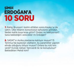 Kemal Kılıçdaroğlu Erdoğan'a 10 soru sordu, cesaretin varsa sen de benim bu sorularıma yanıt ver