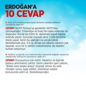 Kemal Kılıçdaroğlu Erdoğan'ın 10 sorusuna cevap