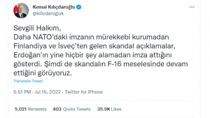 Erdoğan biden f35