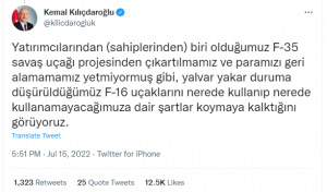 Erdoğan biden f35