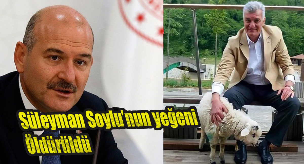 Süleyman Soylu’nun yeğeni Sefa Dönmez öldürüldü