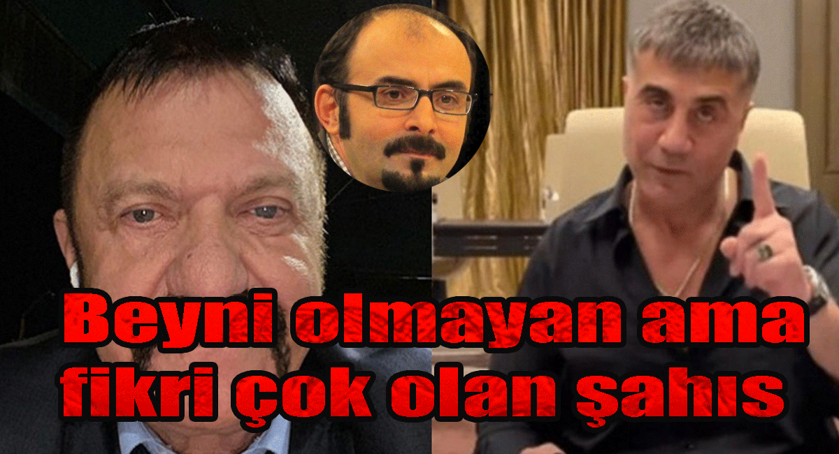 Reis Sedat Peker: FETÖ üyesi Emre Usluyu yerin dibine soktu! beyni olmayan ama fikri çok olan şahıs