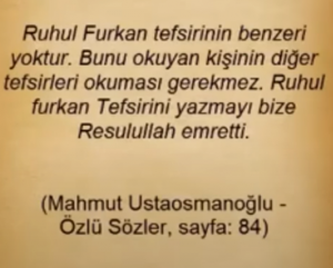 Kaynak: Özlü sözler sayfa 84 