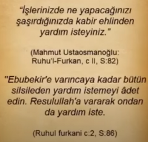 Kaynak: Ruhul Furkan cilt 2 sayfa 82