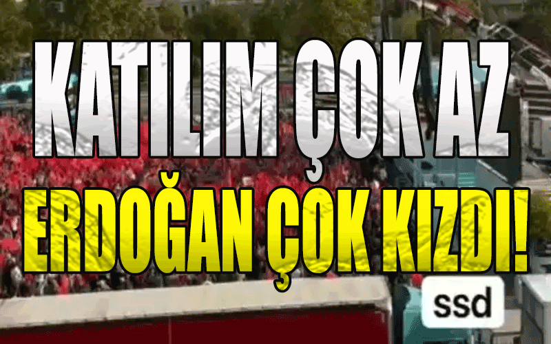 Ak parti Genel Başkanı ve Ak Parti Cumhurbaşkanı Erdoğan'ın Sakarya miting alanı böyle görüntülendi