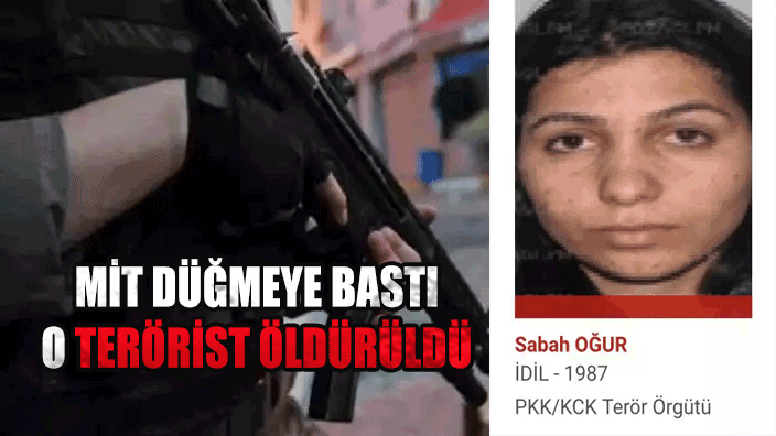 Terörist Sabah Oğur, MİT tarafından Suriye'de operasyon 'da öldürüldü. Cesedi param, parça oldu..