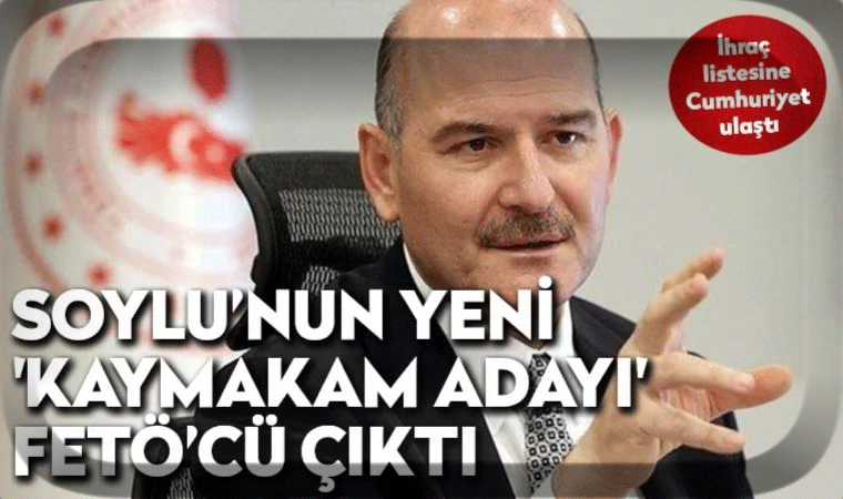 Süleyman Soylu fetö